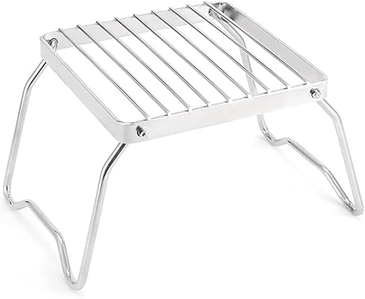 Folding Camp Grill Portable BBQ Fire Rack