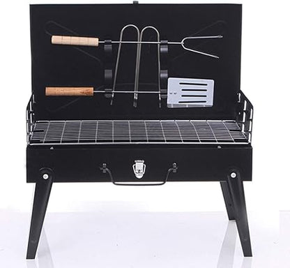 Fold & Go BBQ Grill Portable Charcoal Cooker