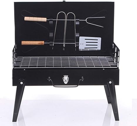 Fold & Go BBQ Grill Portable Charcoal Cooker