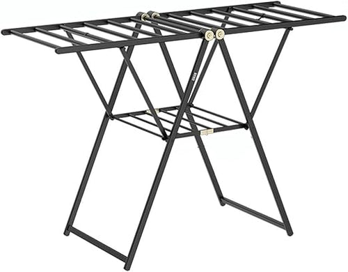 Foldable Ceiling Drying Rack Space-Saving Laundry Hanger
