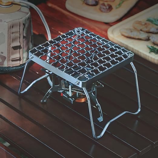 Folding Camp Grill Portable BBQ Fire Rack