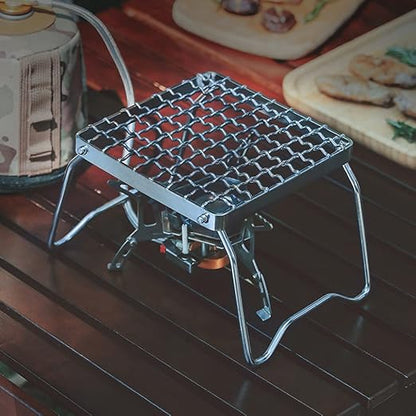 Folding Camp Grill Portable BBQ Fire Rack