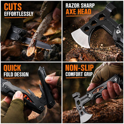 Outdoor Survival Multitool Compact Emergency Gear