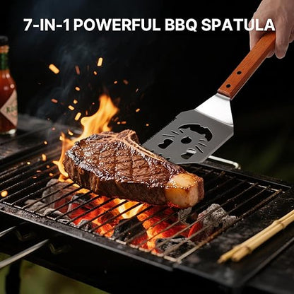 BBQ Grill Accessories Set 🍖✨ Stainless Steel Tools Kit