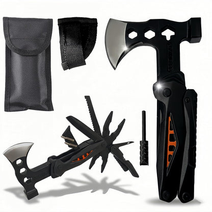 Outdoor Survival Multitool Compact Emergency Gear