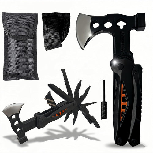 Outdoor Survival Multitool Compact Emergency Gear
